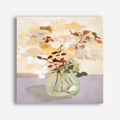Pastel Flower 2 (Square) Canvas Print