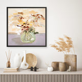Pastel Flower 2 (Square) Art Print
