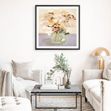 Pastel Flower 2 (Square) Art Print