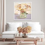 Pastel Flower 2 (Square) Art Print