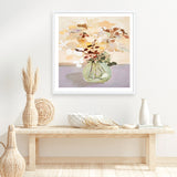 Pastel Flower 2 (Square) Art Print