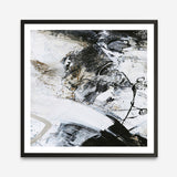 Black and White 1 (Square) Art Print