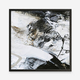 Black and White 1 (Square) Art Print