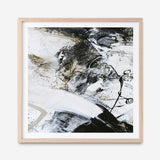 Black and White 1 (Square) Art Print