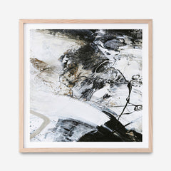 Black and White 1 (Square) Art Print