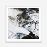 Black and White 1 (Square) Art Print
