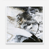 Black and White 1 (Square) Art Print