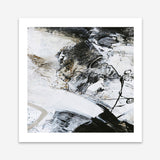 Black and White 1 (Square) Art Print