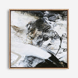 Black and White 1 (Square) Canvas Print