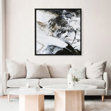 Black and White 1 (Square) Canvas Print