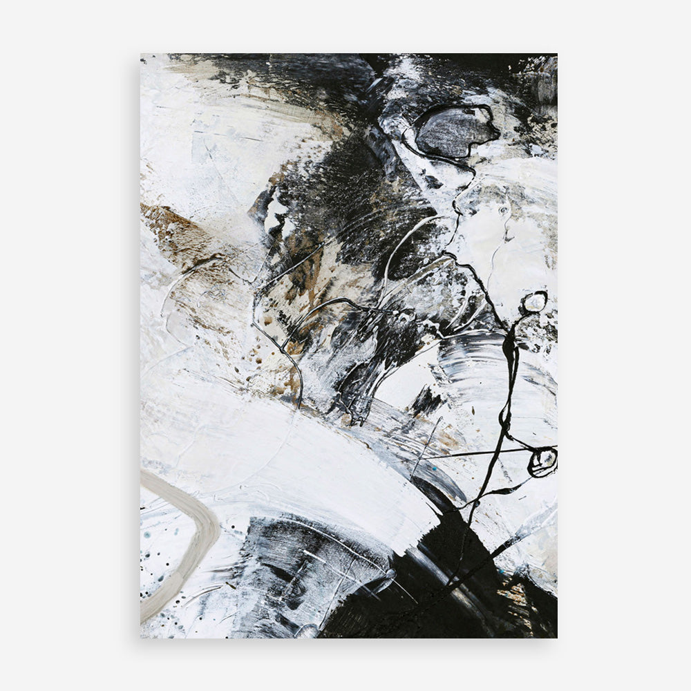 Black and White 1 Art Print