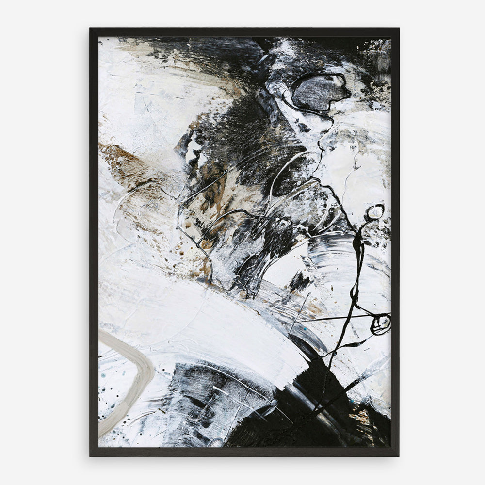 Black and White 1 Art Print