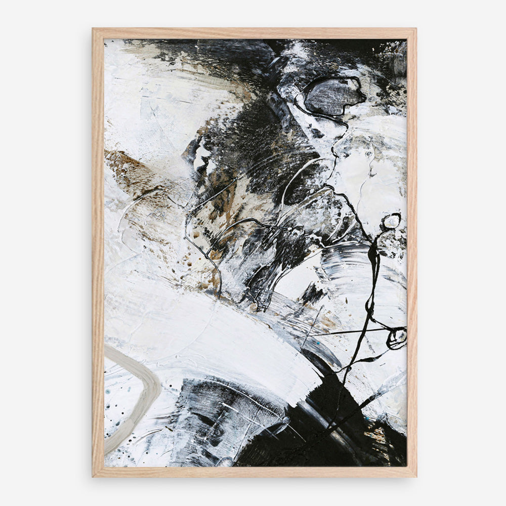 Black and White 1 Art Print