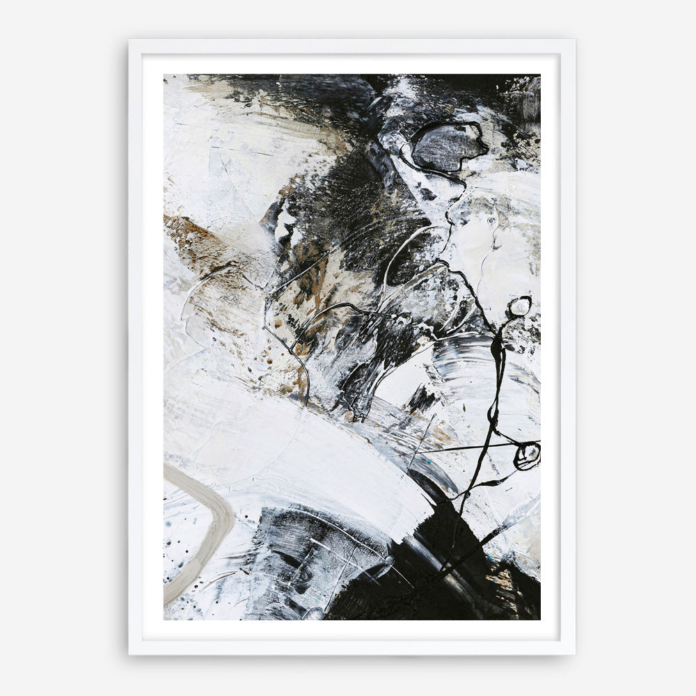 Black and White 1 Art Print