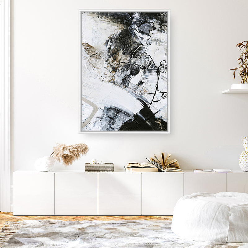 Black and White 1 Canvas Print
