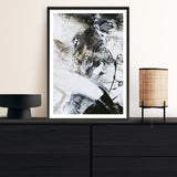 Black and White 1 Art Print