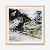 Black and White 2 (Square) Art Print