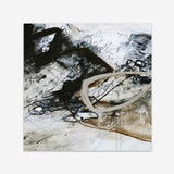 Black and White 2 (Square) Art Print