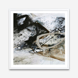 Black and White 2 (Square) Art Print