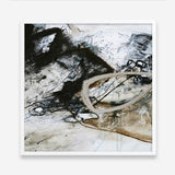 Black and White 2 (Square) Art Print