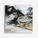 Black and White 2 (Square) Canvas Print