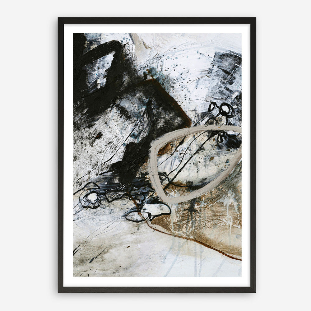 Black and White 2 Art Print
