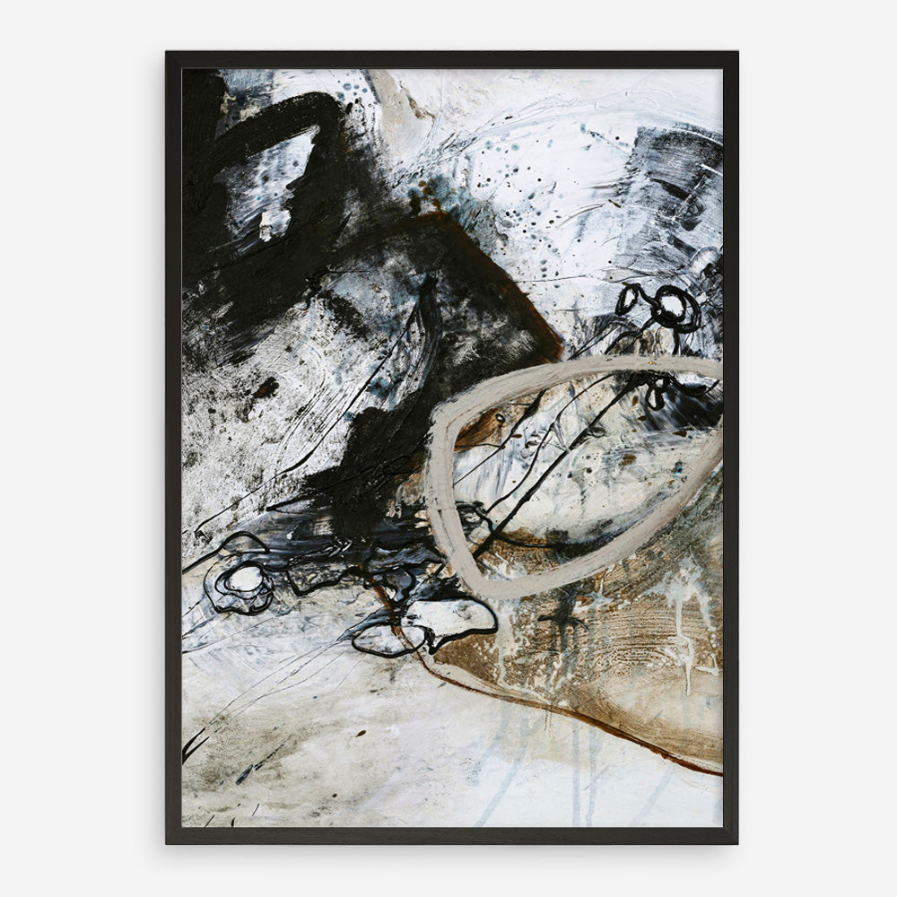 Black and White 2 Art Print