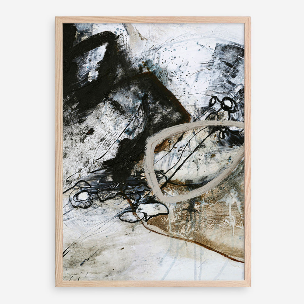 Black and White 2 Art Print