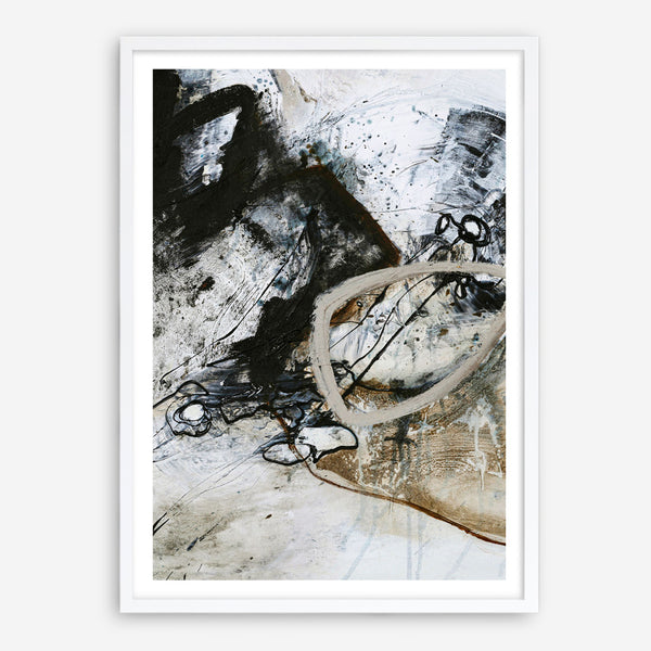 Black and White 2 Art Print