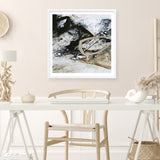 Black and White 2 (Square) Art Print