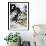 Black and White 2 Art Print