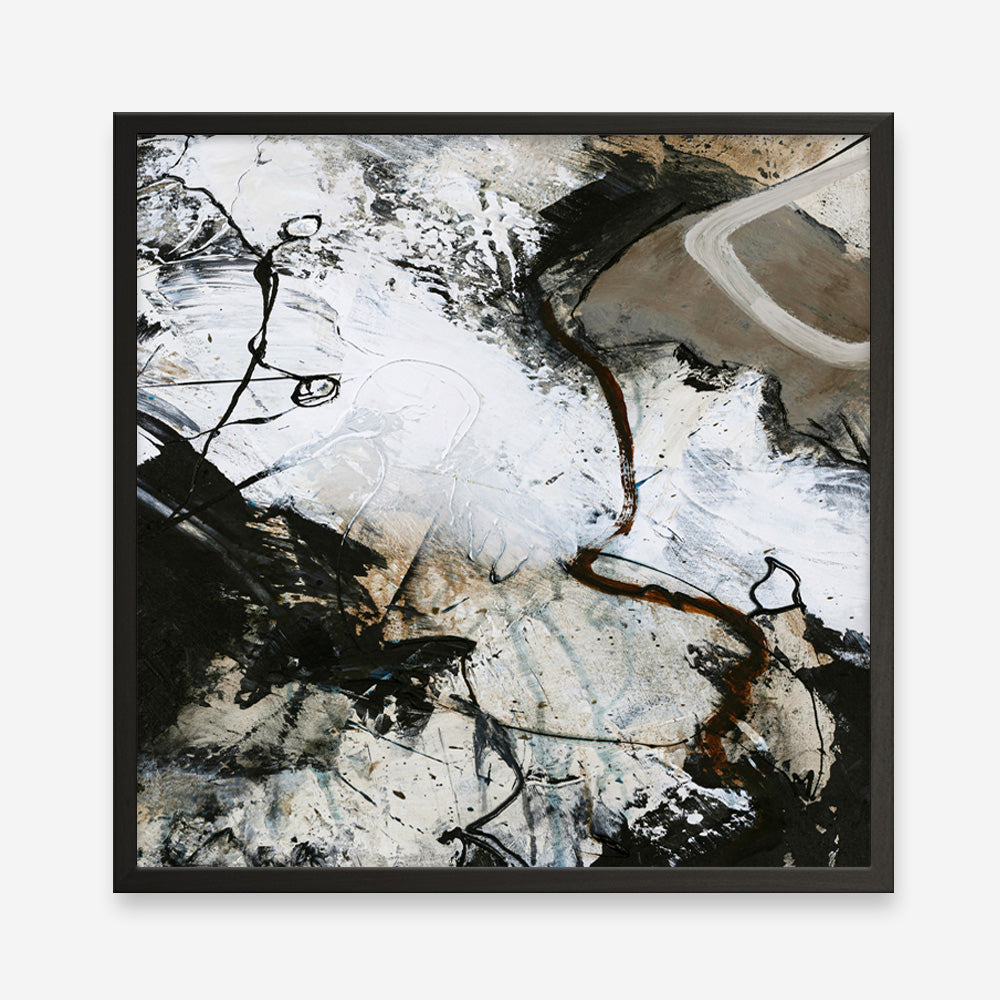 Black and White 3 (Square) Art Print