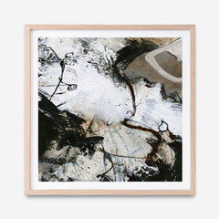 Black and White 3 (Square) Art Print