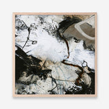 Black and White 3 (Square) Art Print