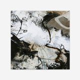 Black and White 3 (Square) Art Print