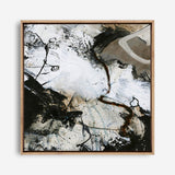 Black and White 3 (Square) Canvas Print