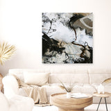Black and White 3 (Square) Canvas Print