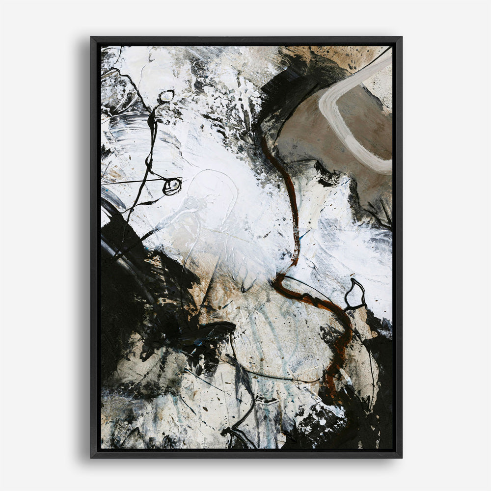 Black and White 3 Canvas Print