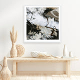 Black and White 3 (Square) Art Print