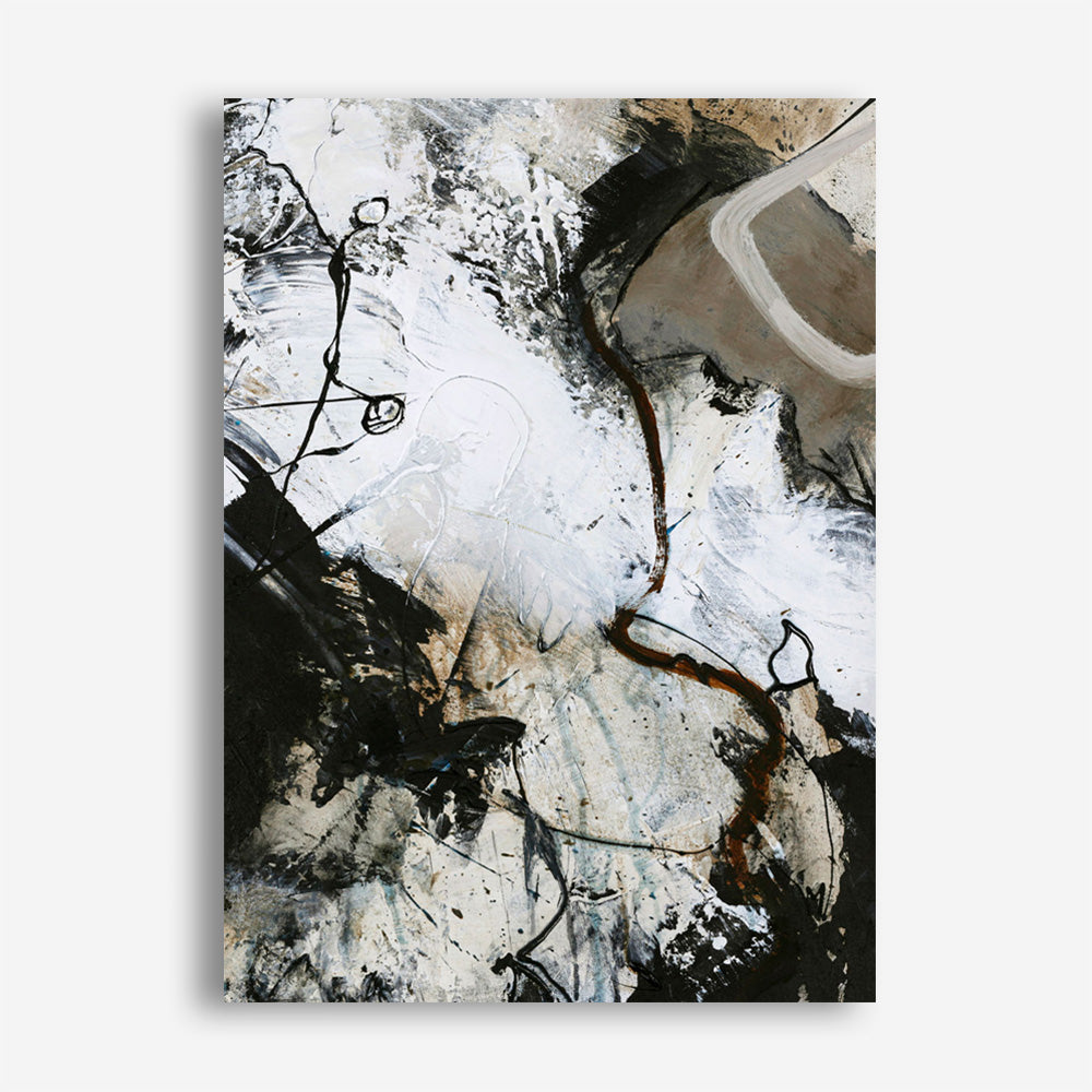 Black and White 3 Canvas Print