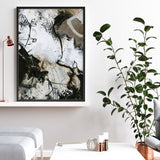 Black and White 3 Art Print