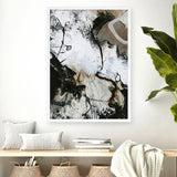 Black and White 3 Art Print