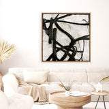 Graphical Lines 5 (Square) Canvas Print