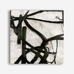 Graphical Lines 5 (Square) Canvas Print