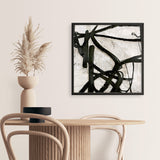 Graphical Lines 5 (Square) Art Print