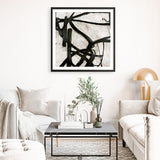 Graphical Lines 5 (Square) Art Print