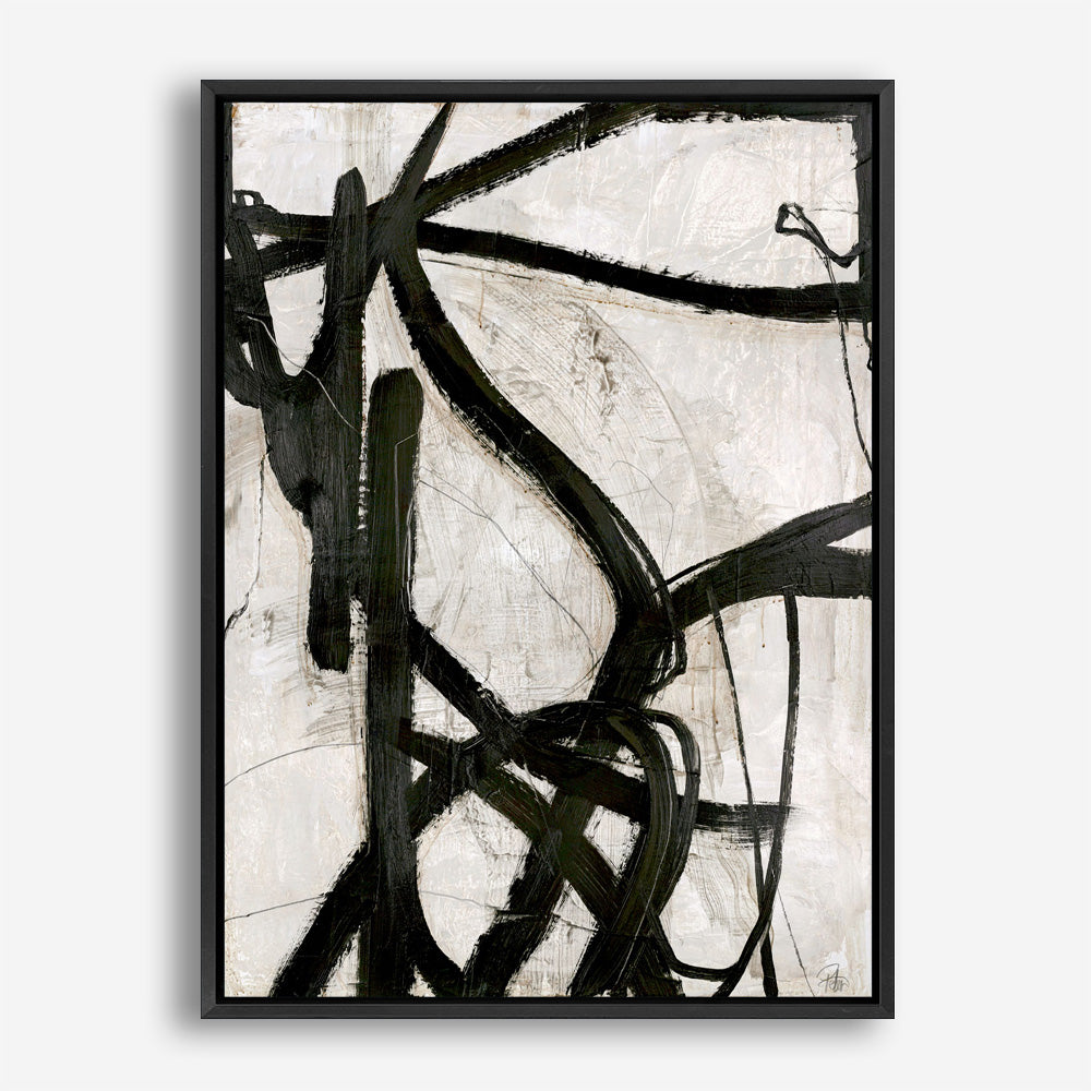 Graphical Lines 5 Canvas Print