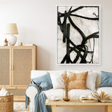 Graphical Lines 5 Canvas Print