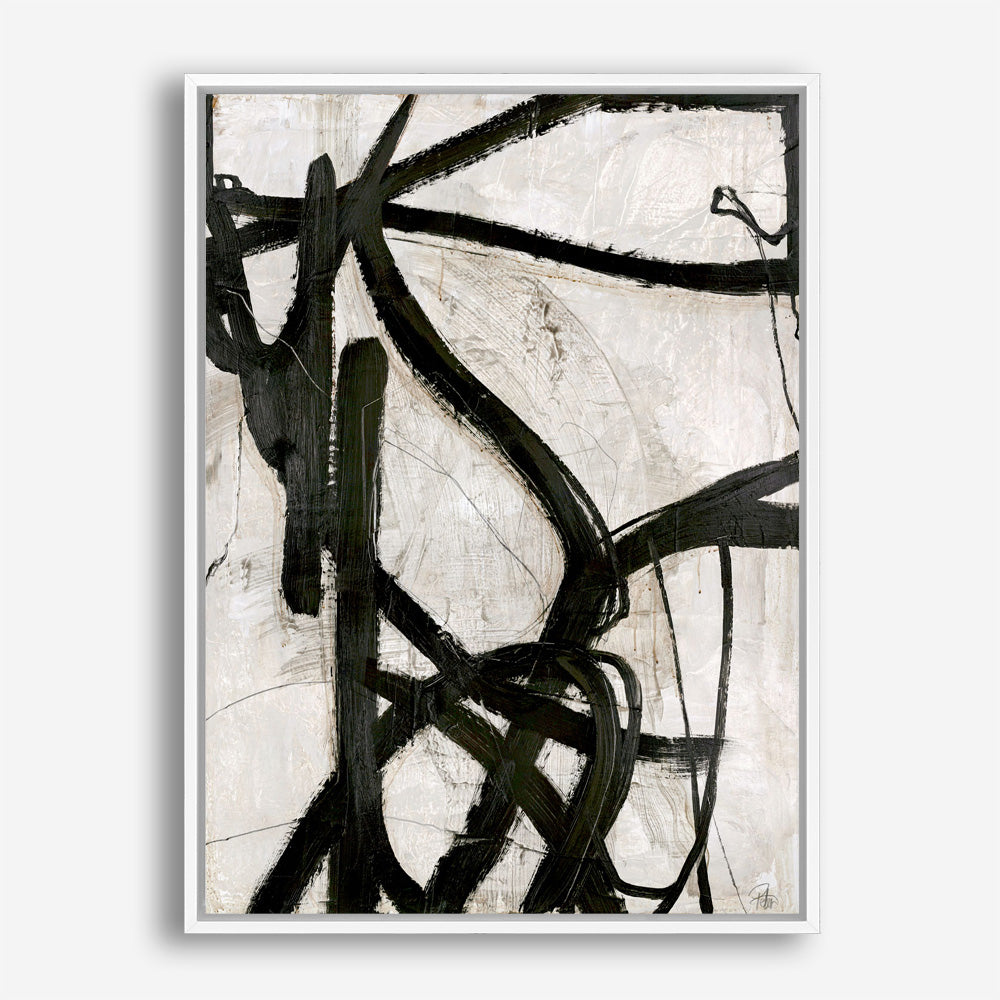 Graphical Lines 5 Canvas Print