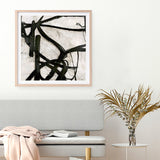 Graphical Lines 5 (Square) Art Print